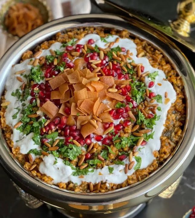 فتة ورق عنب